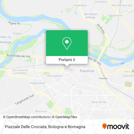 Mappa Piazzale Delle Crociate