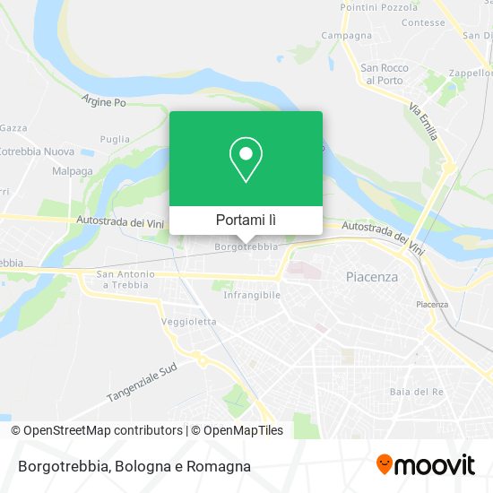 Mappa Borgotrebbia