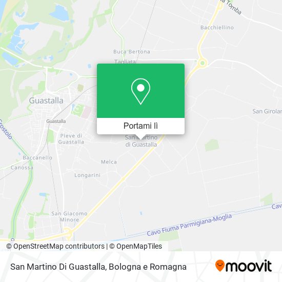 Mappa San Martino Di Guastalla