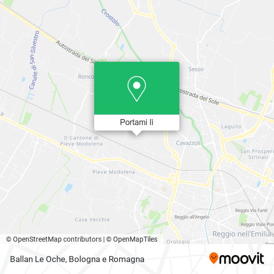 Mappa Ballan Le Oche