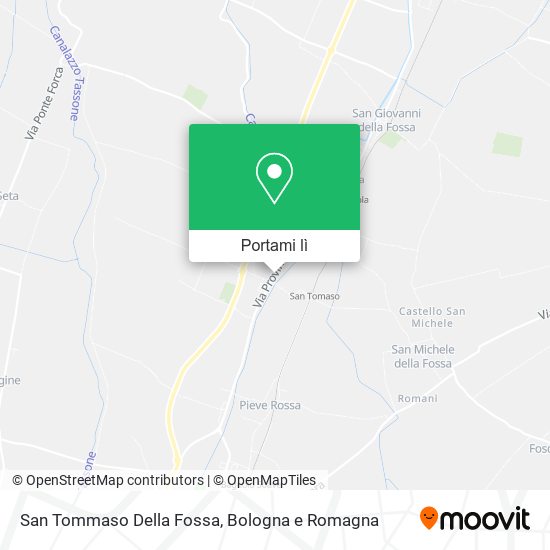 Mappa San Tommaso Della Fossa