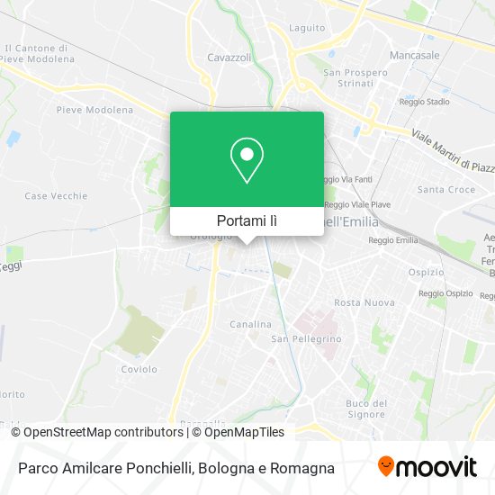 Mappa Parco Amilcare Ponchielli
