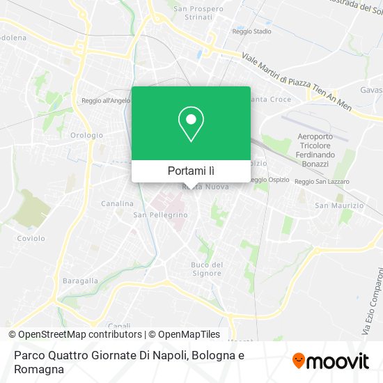 Mappa Parco Quattro Giornate Di Napoli