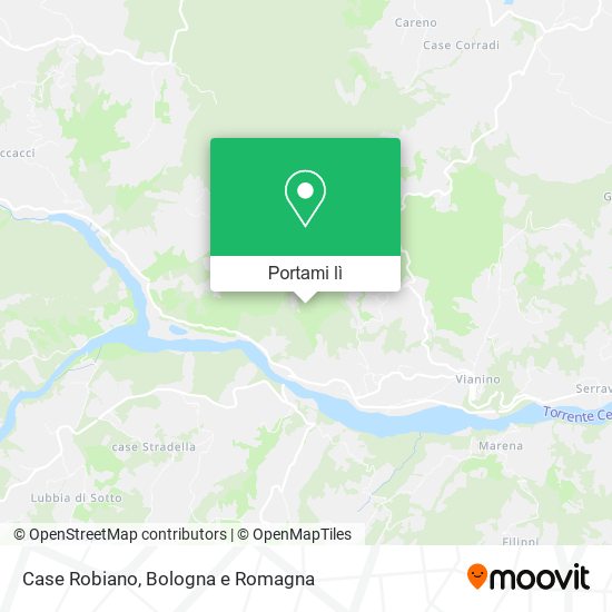 Mappa Case Robiano