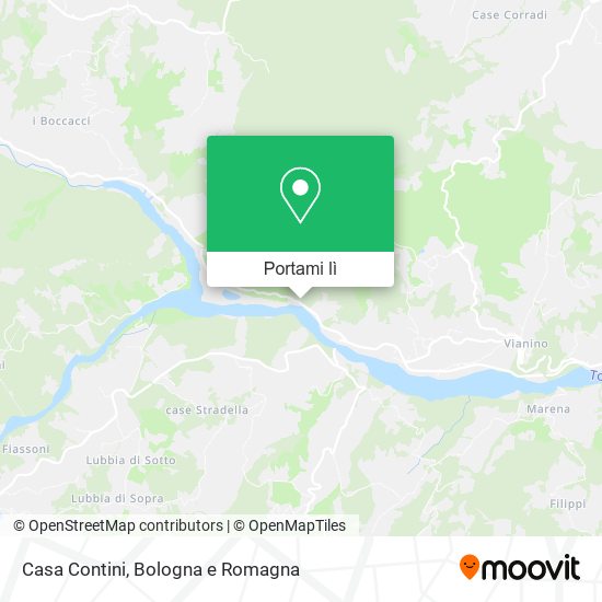 Mappa Casa Contini