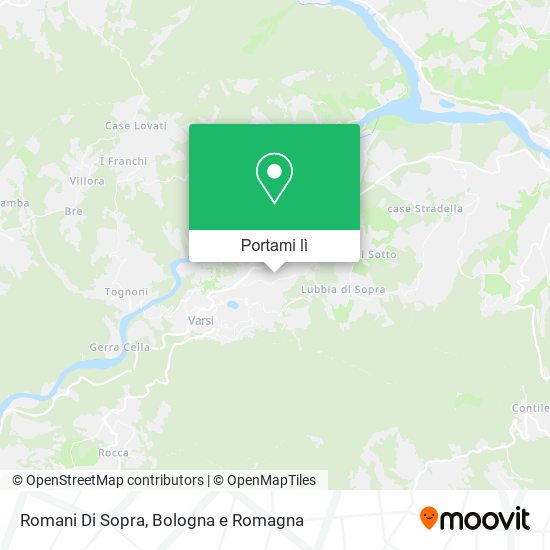 Mappa Romani Di Sopra