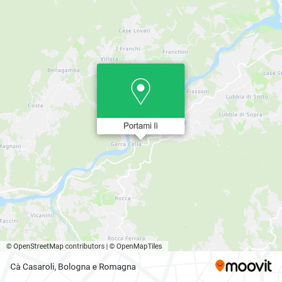 Mappa Cà Casaroli