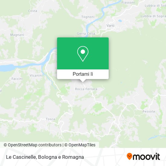 Mappa Le Cascinelle