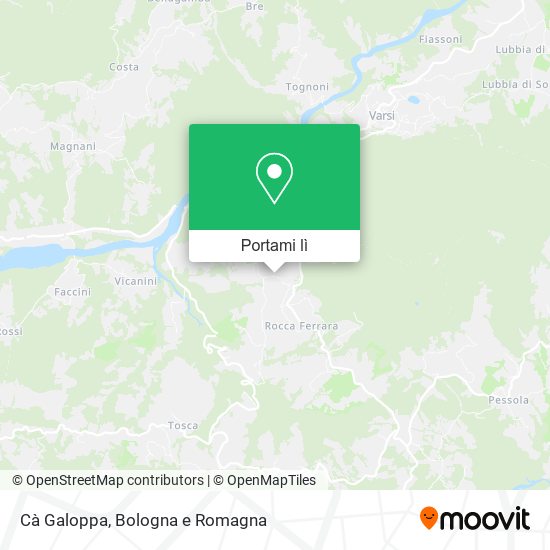 Mappa Cà Galoppa