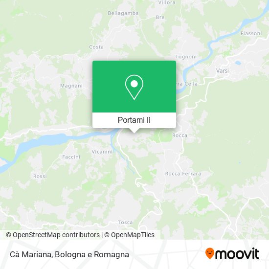 Mappa Cà Mariana