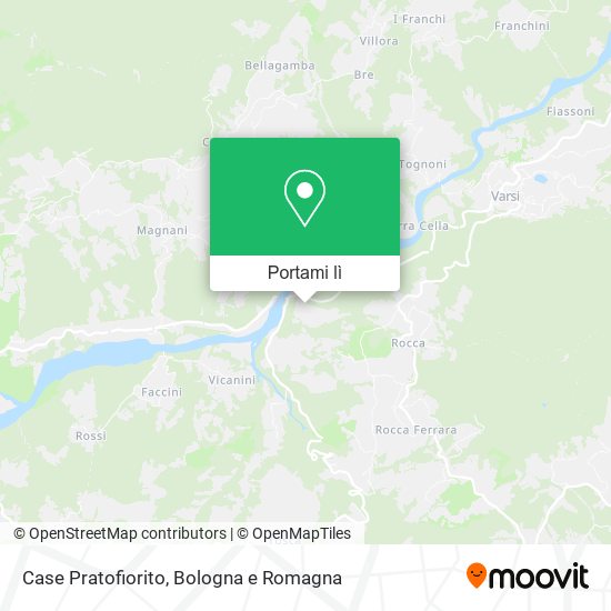 Mappa Case Pratofiorito