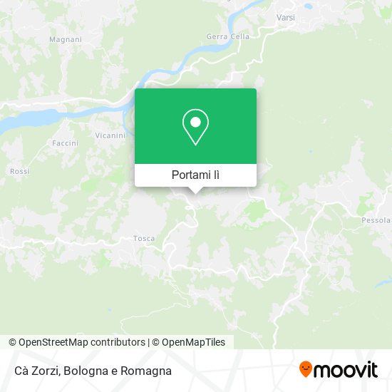 Mappa Cà Zorzi