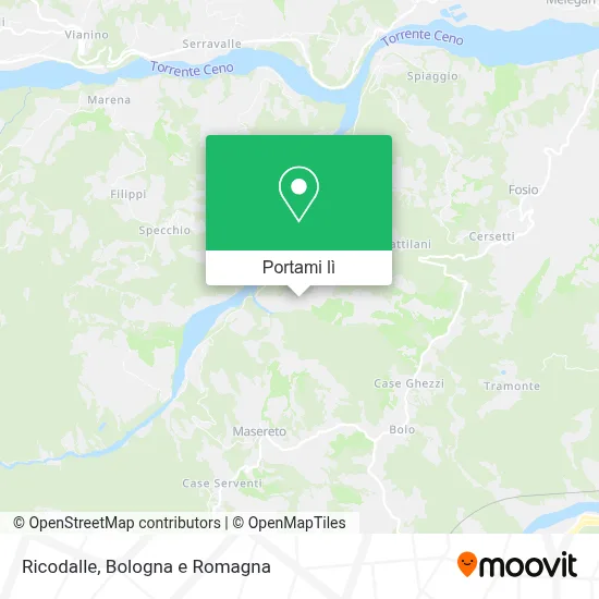Mappa Ricodalle