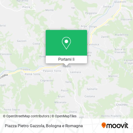 Mappa Piazza Pietro Gazzola