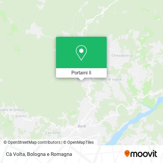Mappa Cà Volta