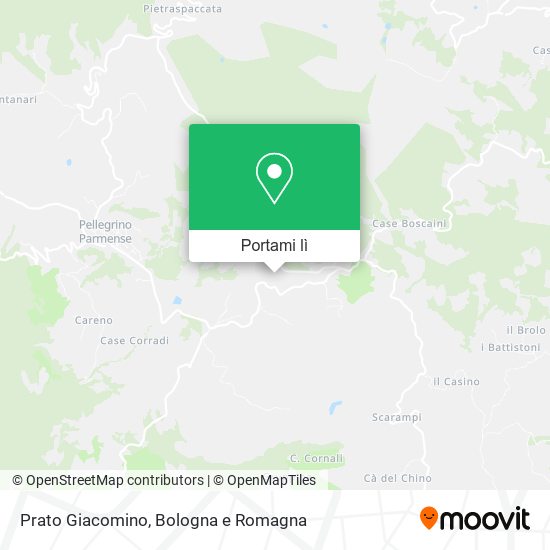 Mappa Prato Giacomino