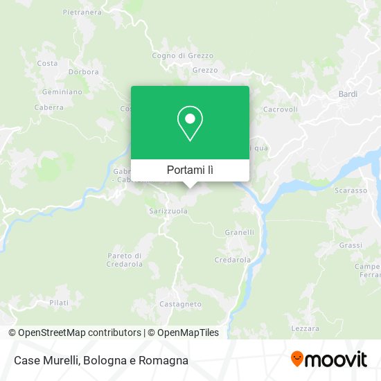 Mappa Case Murelli