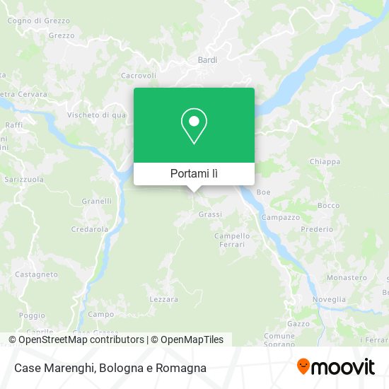 Mappa Case Marenghi