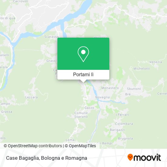 Mappa Case Bagaglia
