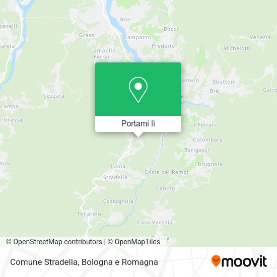 Mappa Comune Stradella