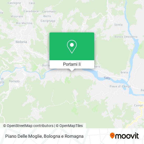 Mappa Piano Delle Moglie