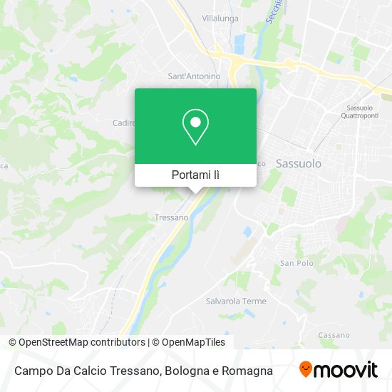 Mappa Campo Da Calcio Tressano
