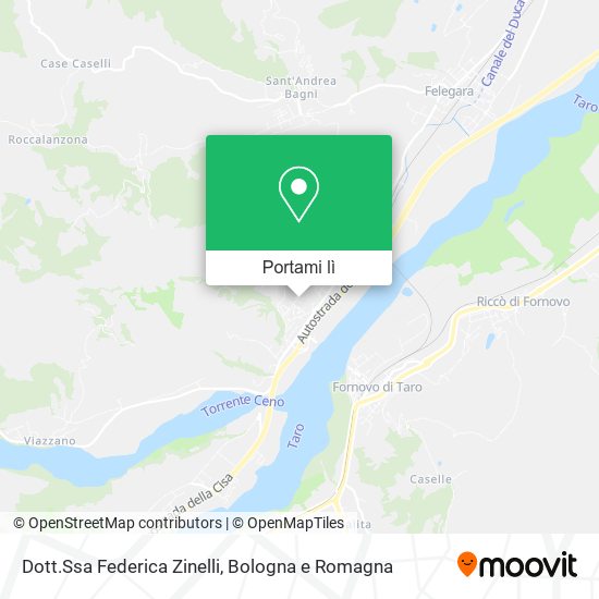 Mappa Dott.Ssa Federica Zinelli