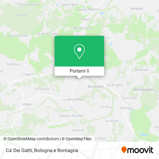 Mappa Ca' Dei Gatti