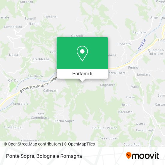 Mappa Pontè Sopra