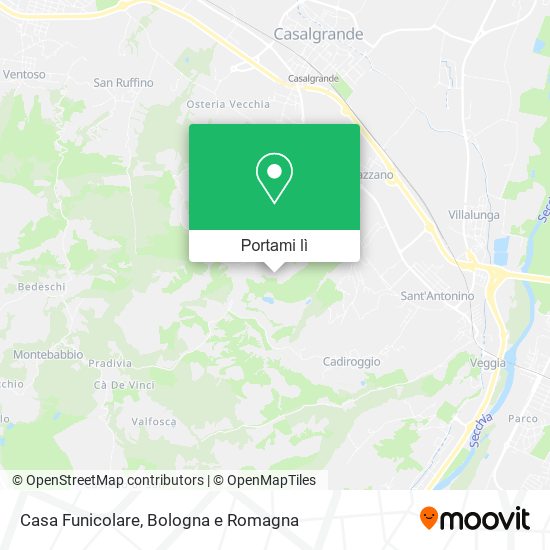 Mappa Casa Funicolare