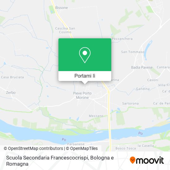 Mappa Scuola Secondaria Francescocrispi