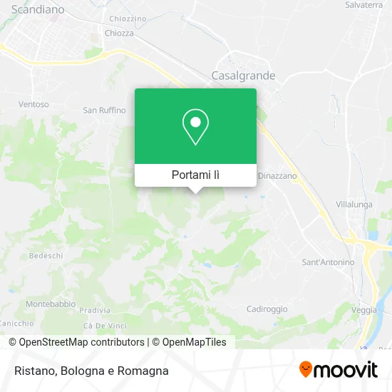 Mappa Ristano
