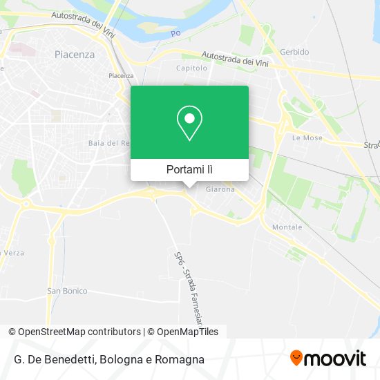 Mappa G. De Benedetti