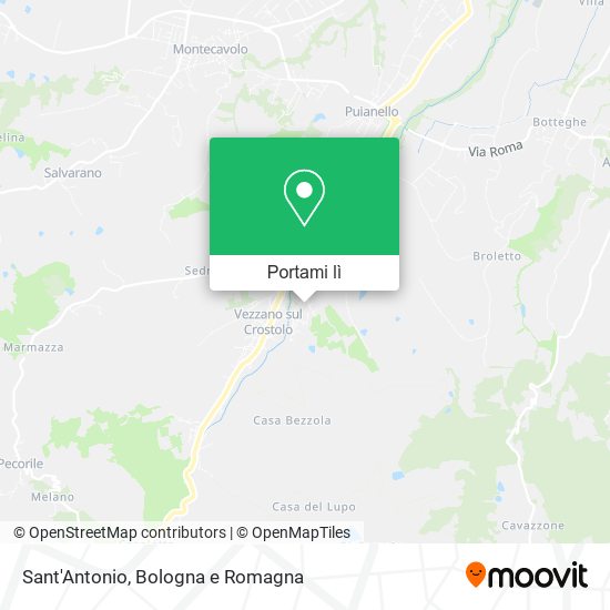 Mappa Sant'Antonio