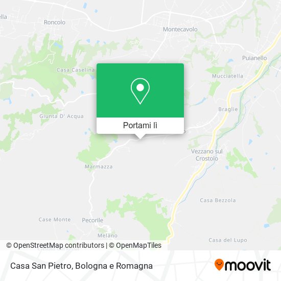 Mappa Casa San Pietro