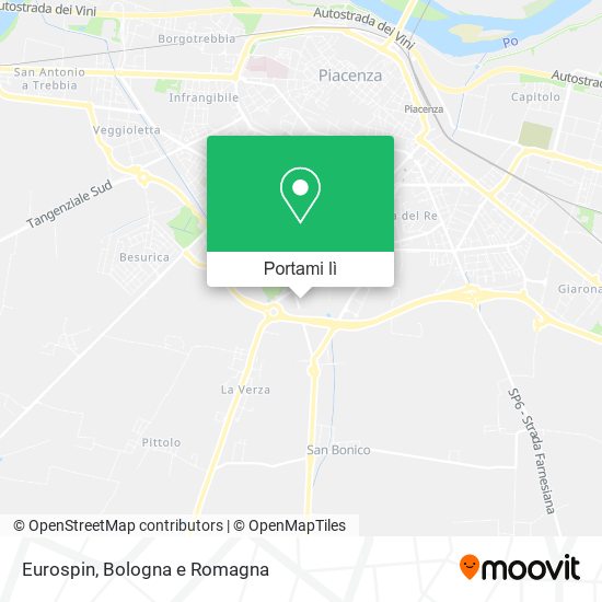 Mappa Eurospin