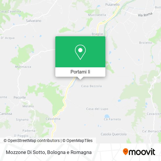Mappa Mozzone Di Sotto