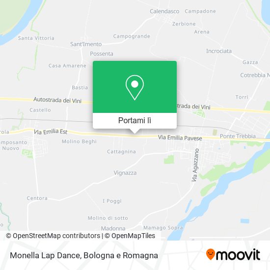 Mappa Monella Lap Dance