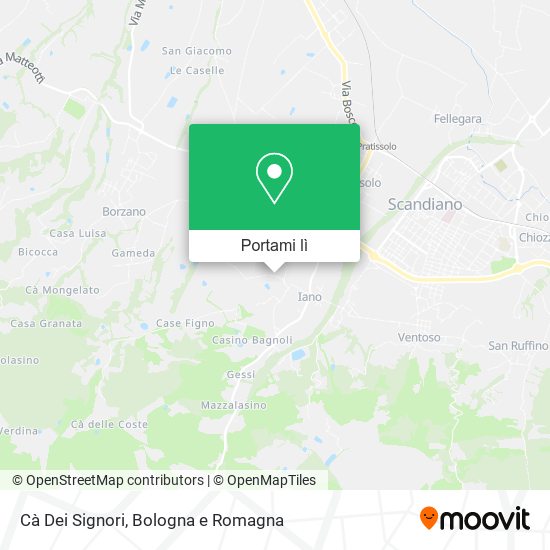 Mappa Cà Dei Signori