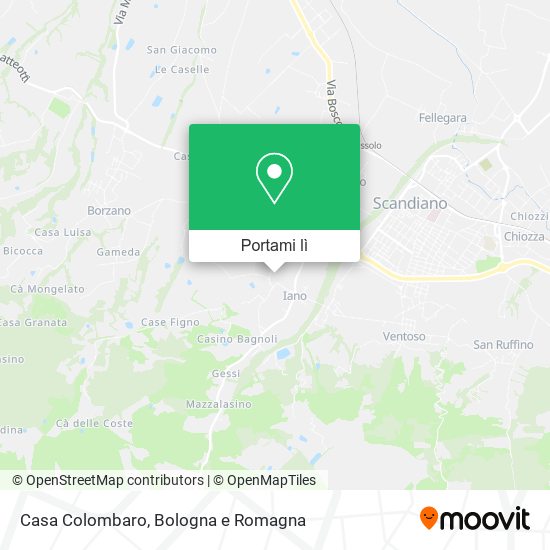 Mappa Casa Colombaro