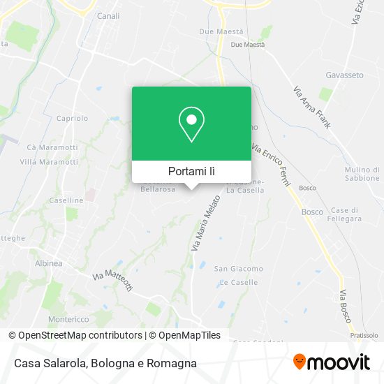 Mappa Casa Salarola