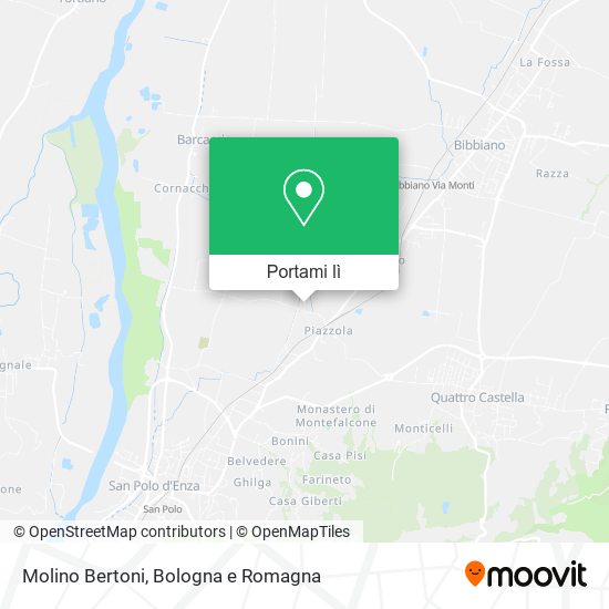 Mappa Molino Bertoni
