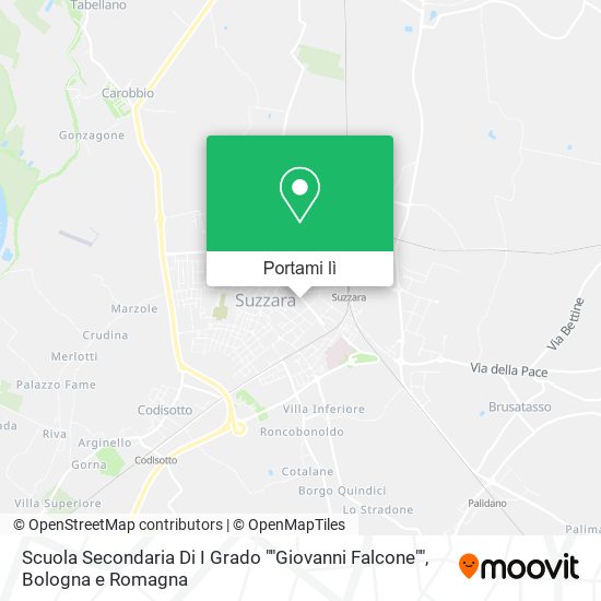 Mappa Scuola Secondaria Di I Grado ""Giovanni Falcone""