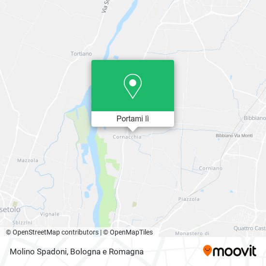 Mappa Molino Spadoni