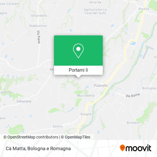 Mappa Cà Matta