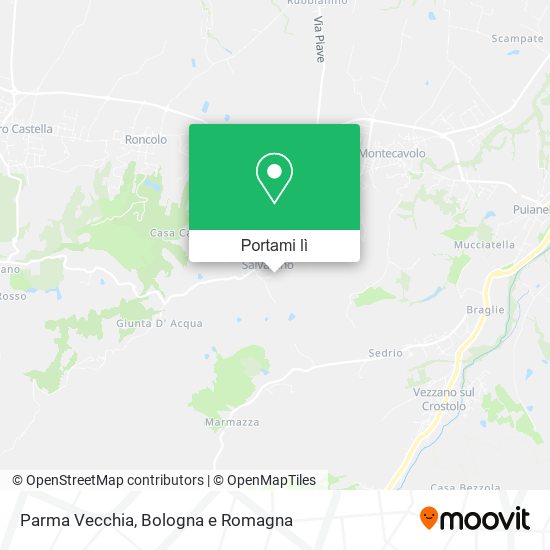 Mappa Parma Vecchia
