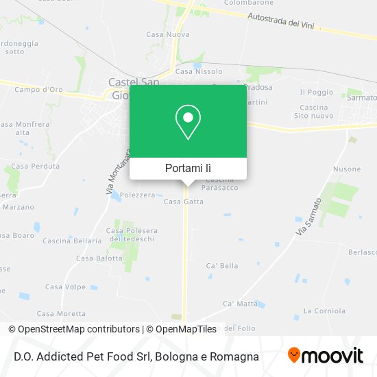 Mappa D.O. Addicted Pet Food Srl