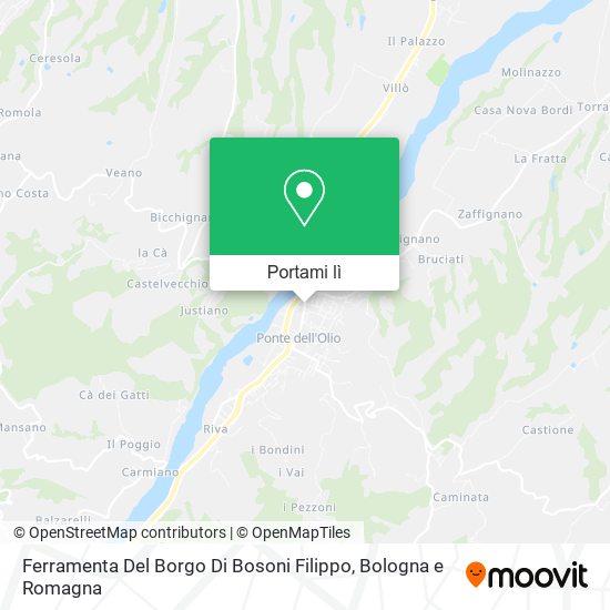 Mappa Ferramenta Del Borgo Di Bosoni Filippo