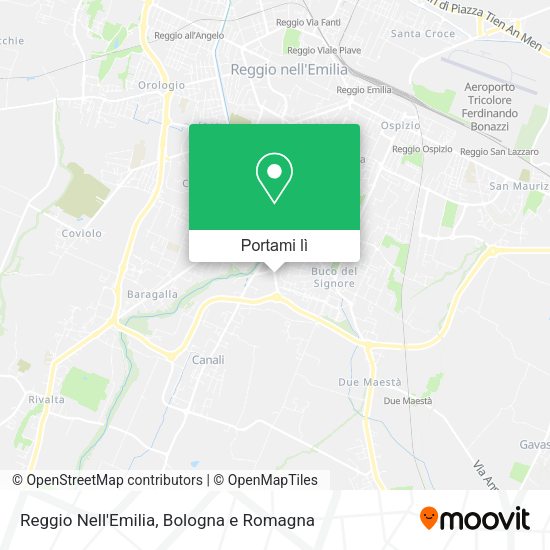 Mappa Reggio Nell'Emilia