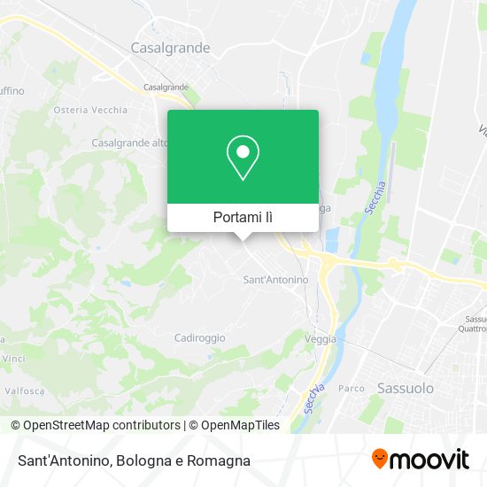 Mappa Sant'Antonino